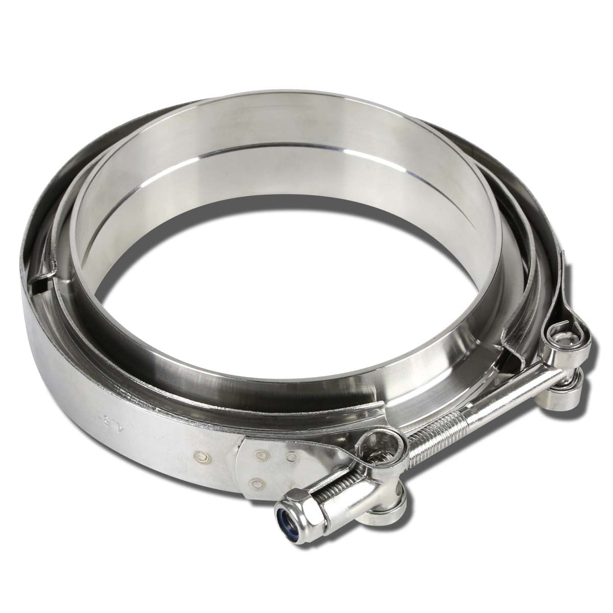 DNA Motoring VCF-45 4.5-inch V-band clamp and flange kit