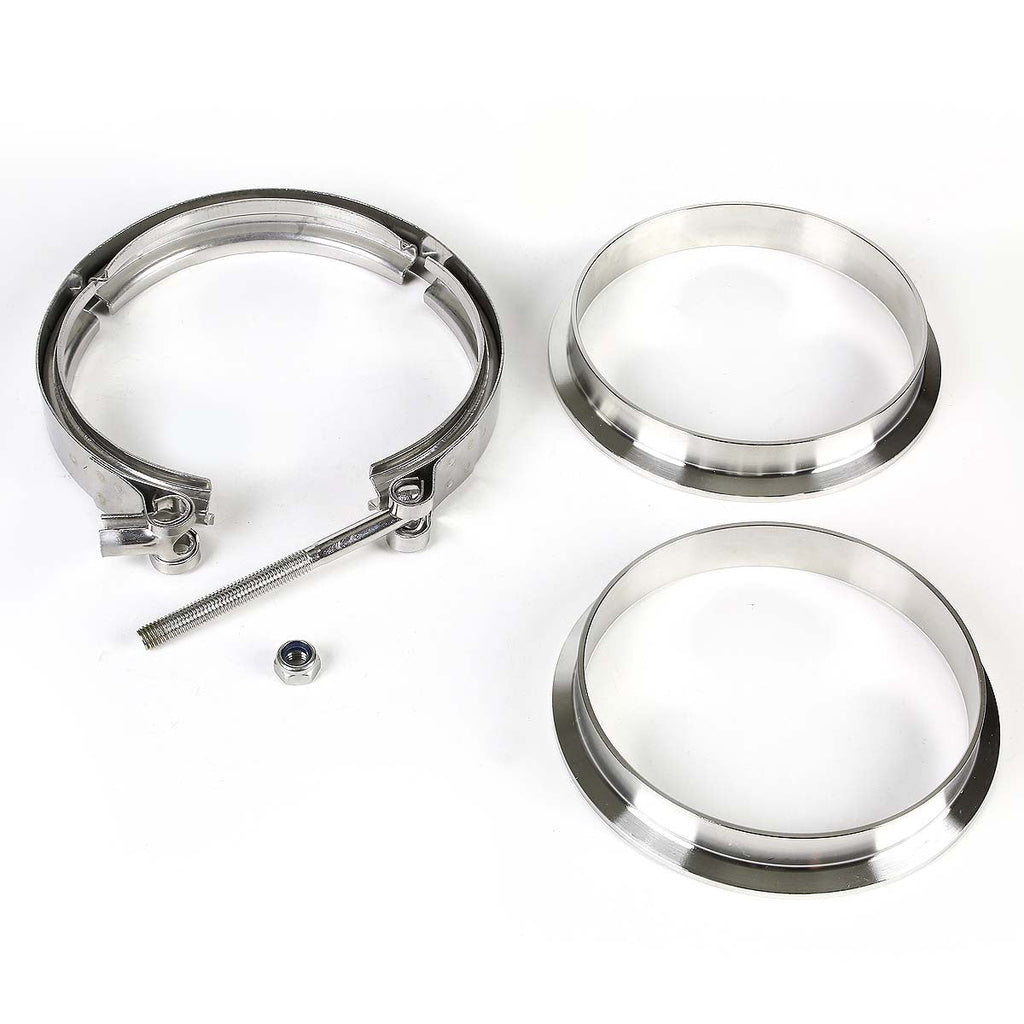 DNA Motoring VCF-45 4.5-inch V-band clamp and flange kit, alternate view