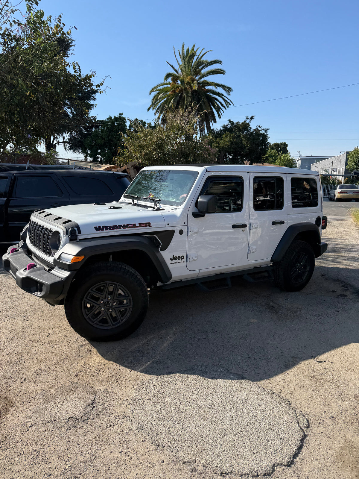 18-ON JEEP WRANGLER 4DR JL OFF ROAD STYLE STEPPER POWDER COAT RUNNING BOARDS ESTRIBOS