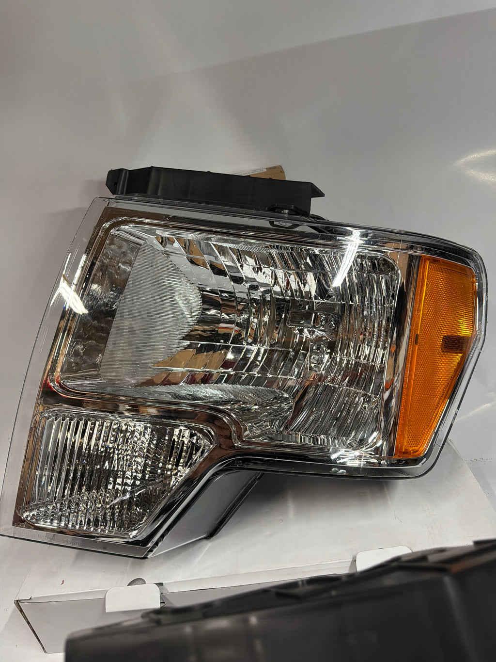 09-14 FORD F-150 CHROME AMBER HEADLIGHTS