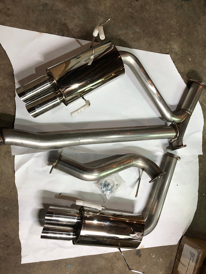 15-17 SUBARU WRX & STI SEDAN catback exhaust kit