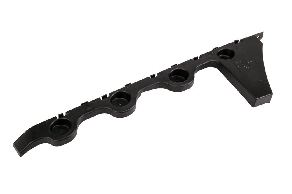 Genuine GM 23462453 passenger side rear bumper fascia guide, front view
