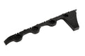 Genuine GM 23462453 passenger side rear bumper fascia guide, front view