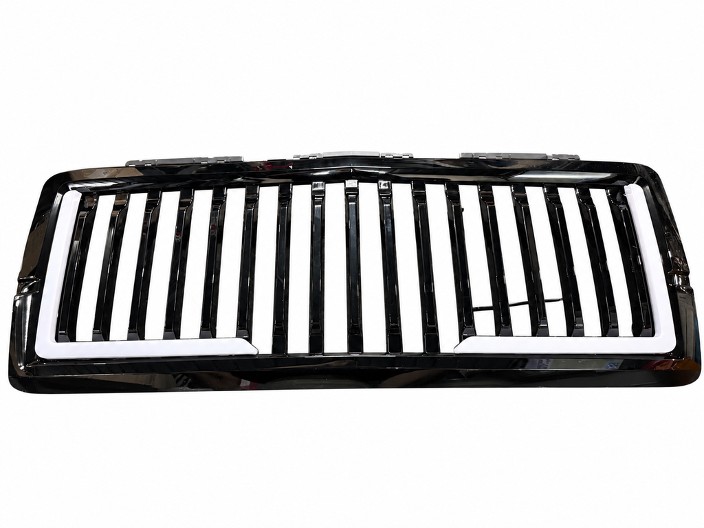 DNA Motoring Silverado 1500 vertical slat LED grille
