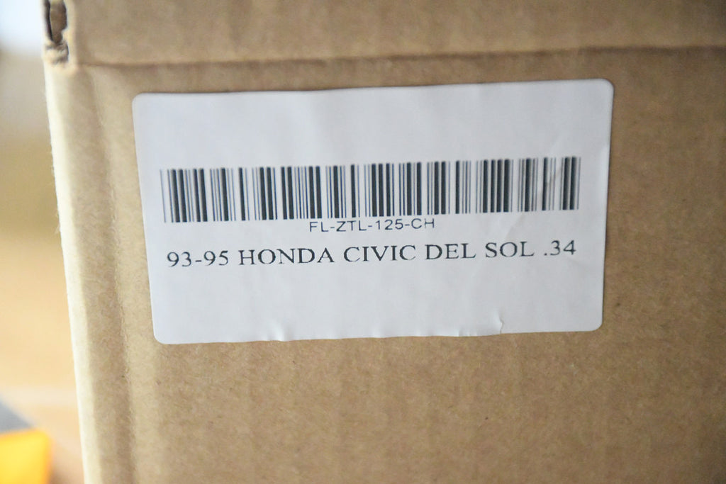 Front Bumper Amber Fog Lights Enhance visibility parachoques delantero luz antiniebla ámbar 93-95 Honda Civic Del Sol, FL-ZTL-125-CH