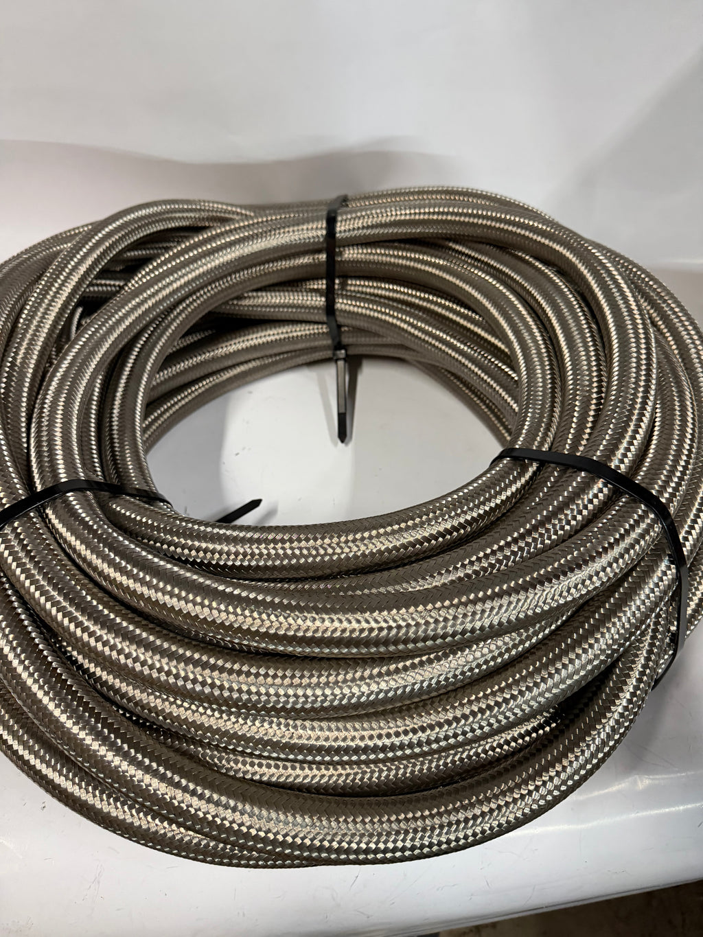 90ft 12AN Stainless Steel braided proflex hose roll