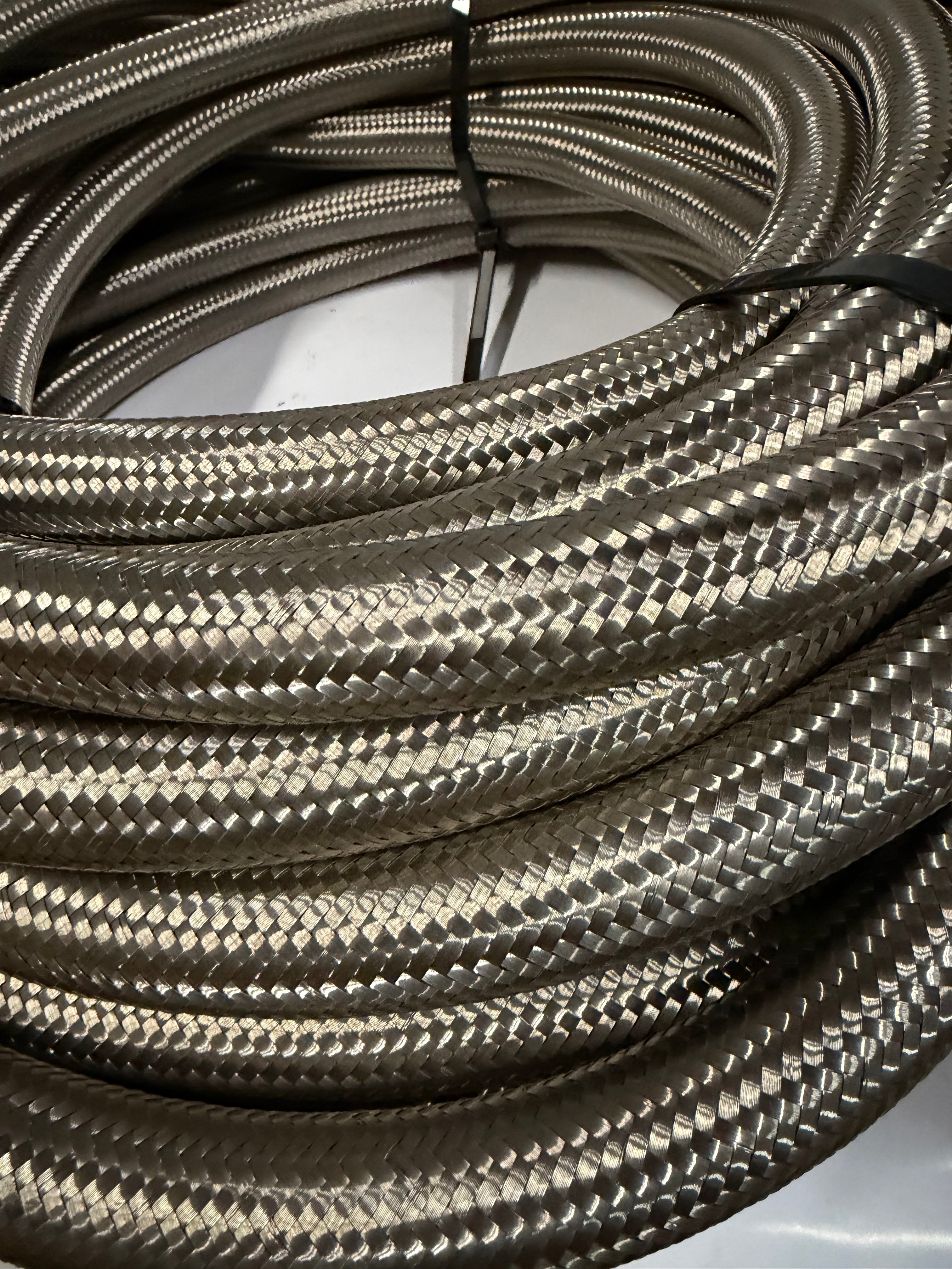 90ft 12AN Stainless Steel braided proflex hose roll