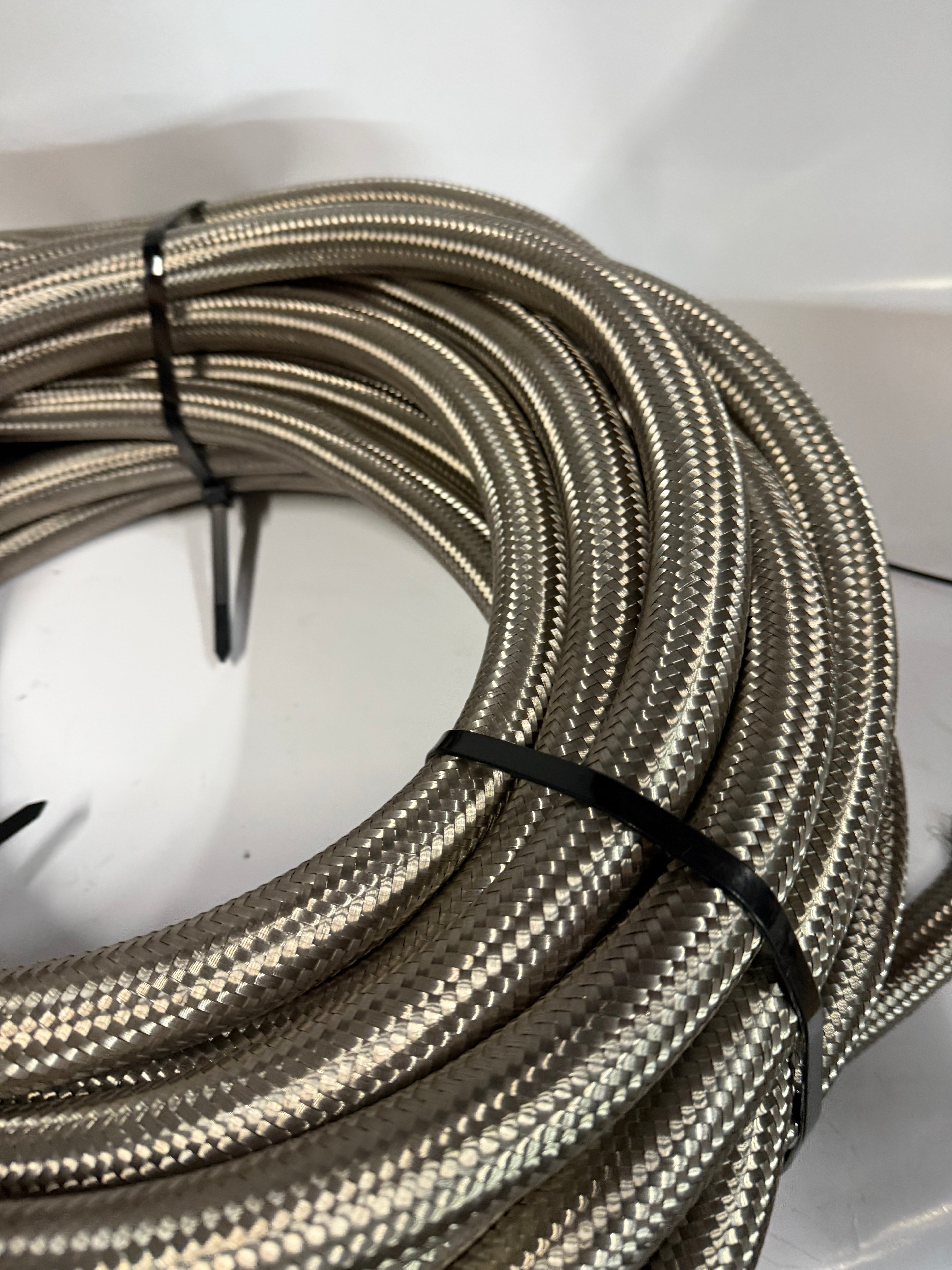90ft 12AN Stainless Steel braided proflex hose roll