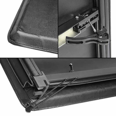 PM-TC-T-031 04-06 CHEVY SILVERADO / GMC SIERRA 5.8 FT PICKUP TRUCK REAR TRUNK BED SOFT TRI-FOLD ADJUSTABLE TONNEAU COVER