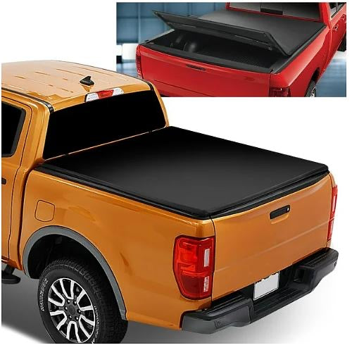 TTC-TRISOFT-090 19-21 FORD RANGER 5FT SOFT TRIFOLD COVER