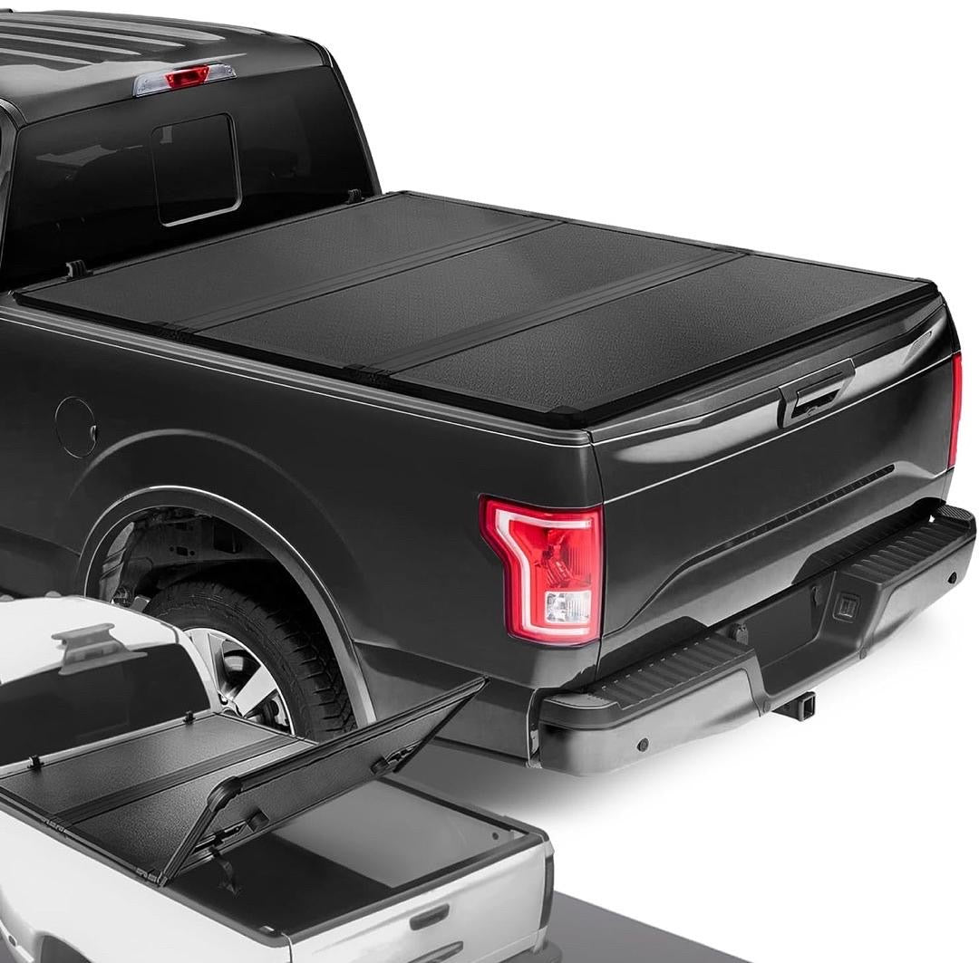 TTC-HARD-014 6.5 15-19 FORD F-150 6.5 FT / TRIFOLD BLACK L81” X W67”