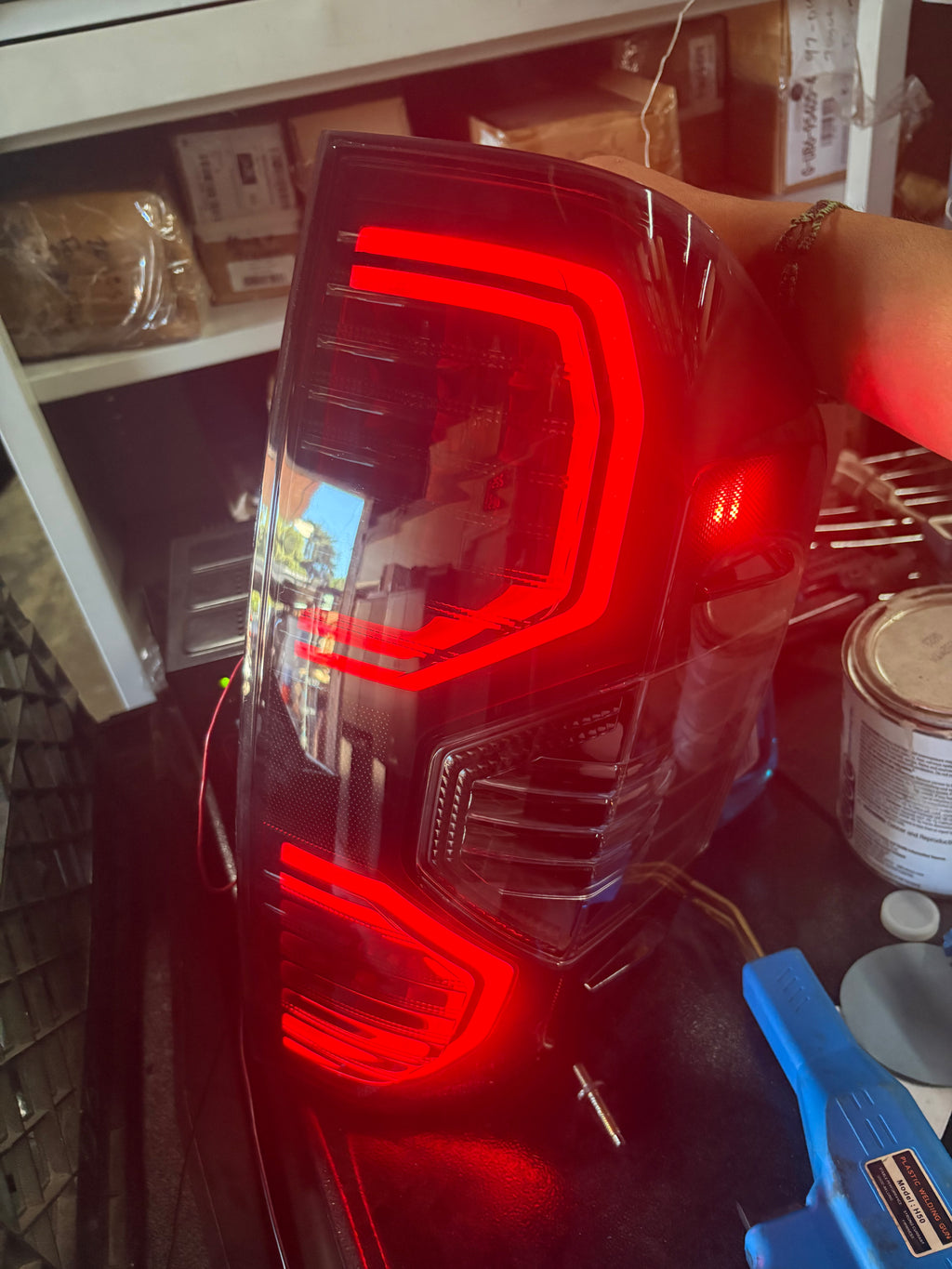 14-21 Toyota Tundra Smoke 3D Lens Taillights