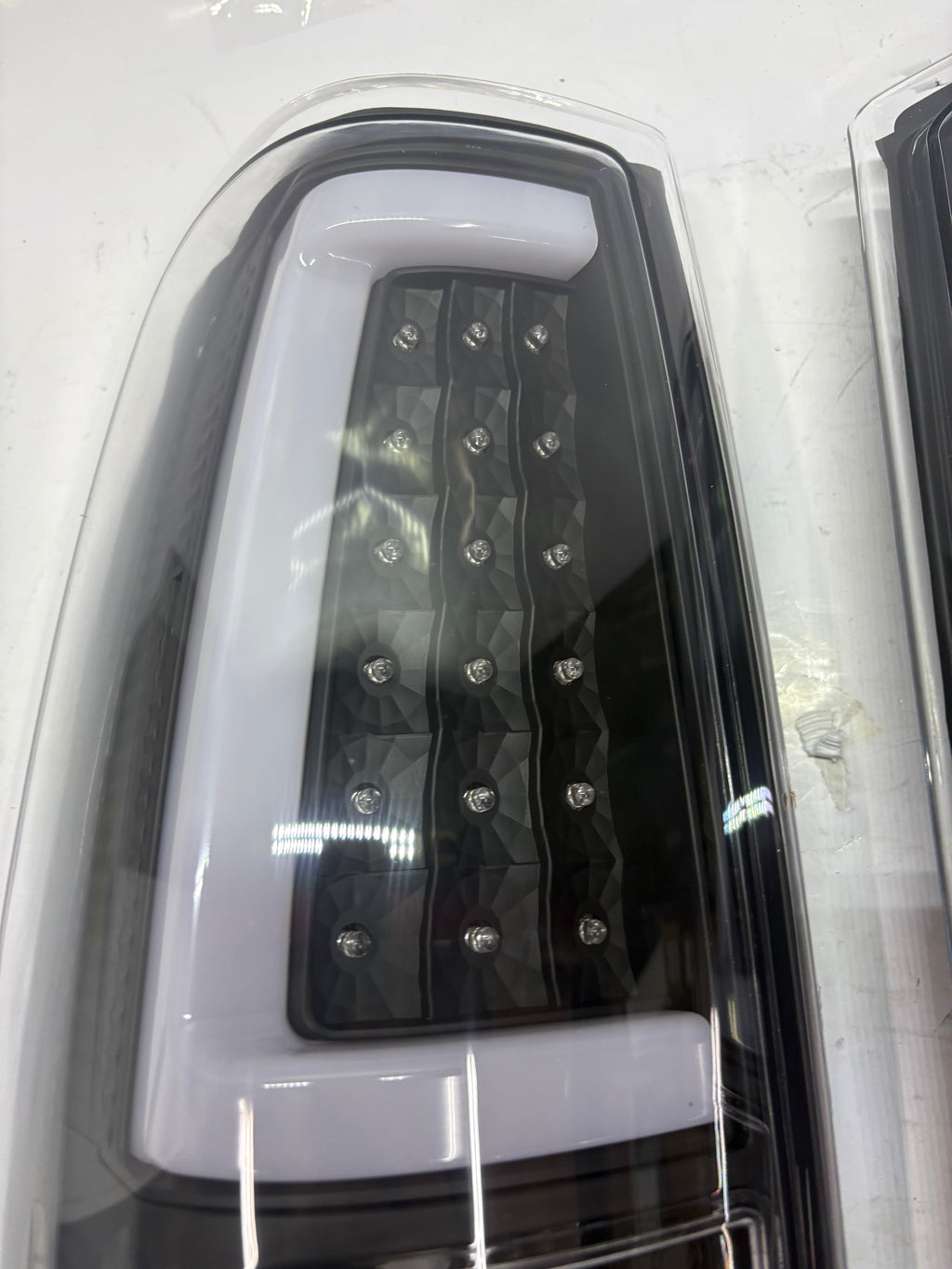 Black LED Tail Lights For 03-06 Chevy Silverado GMC Sierra 1500 2500HD 3500