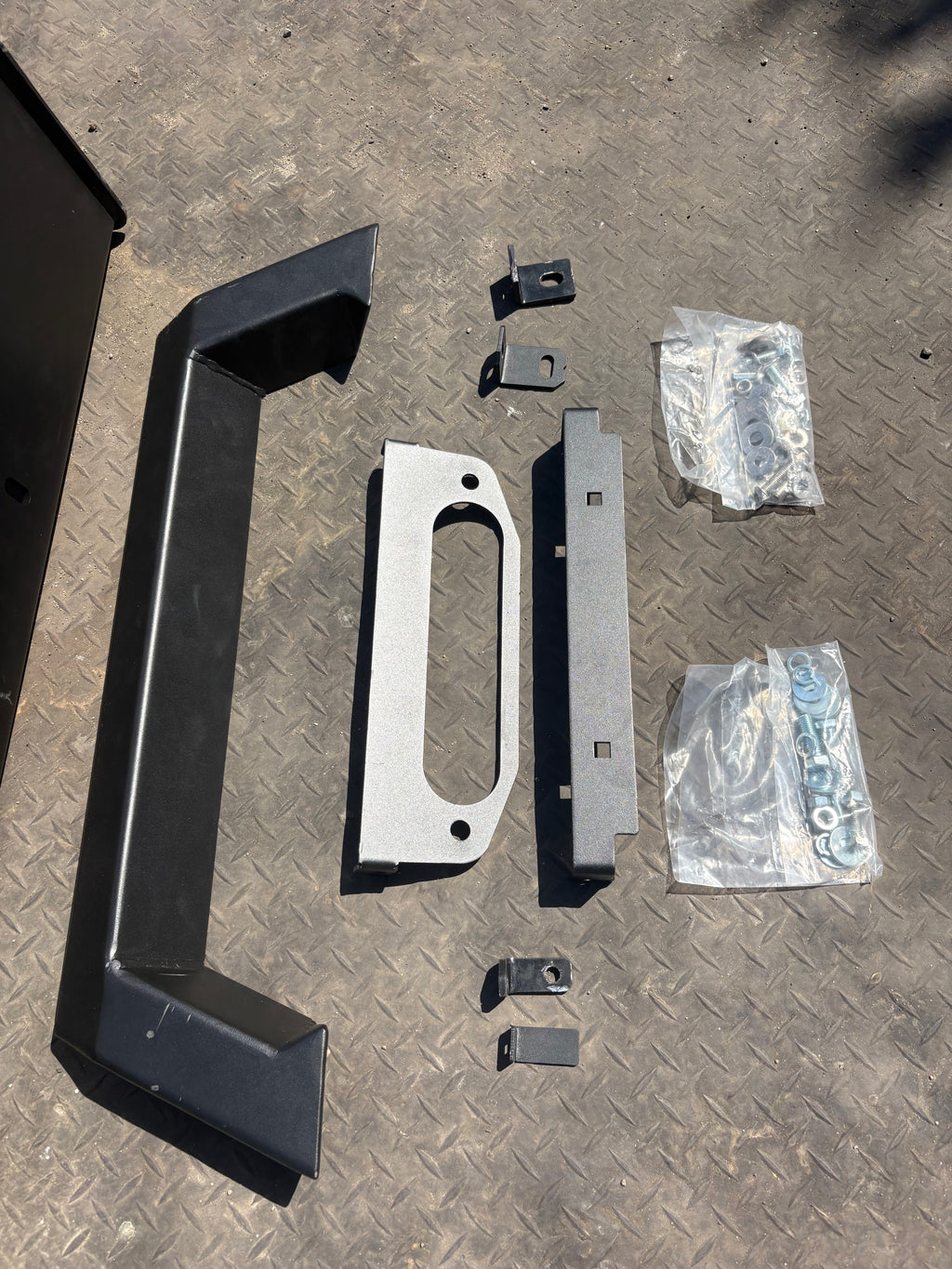 FWB-002-BK 22-24 Toyota Tundra Front Heavy Duty Offroad Bumper Black