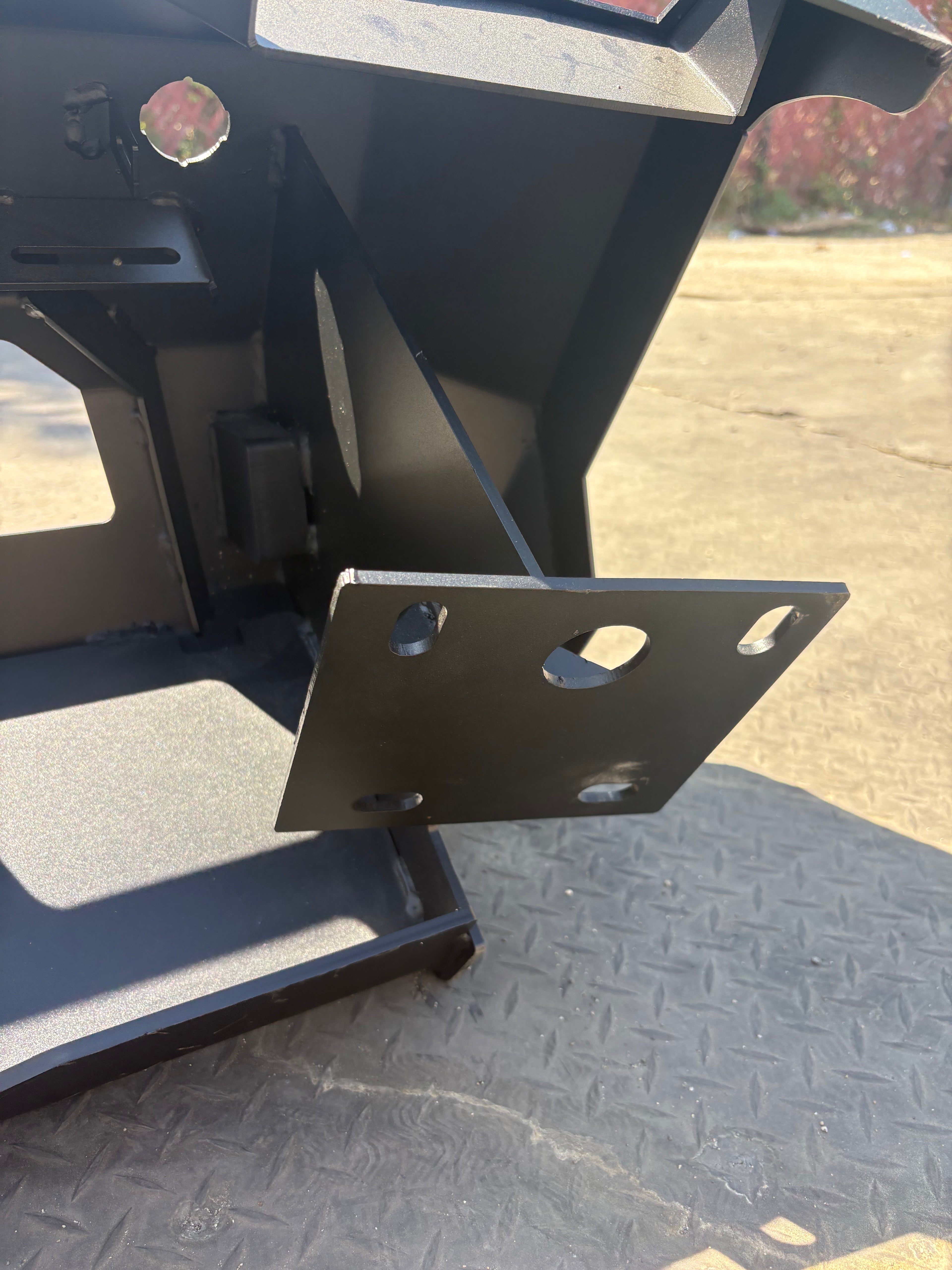 FWB-002-BK 22-24 Toyota Tundra Front Heavy Duty Offroad Bumper Black