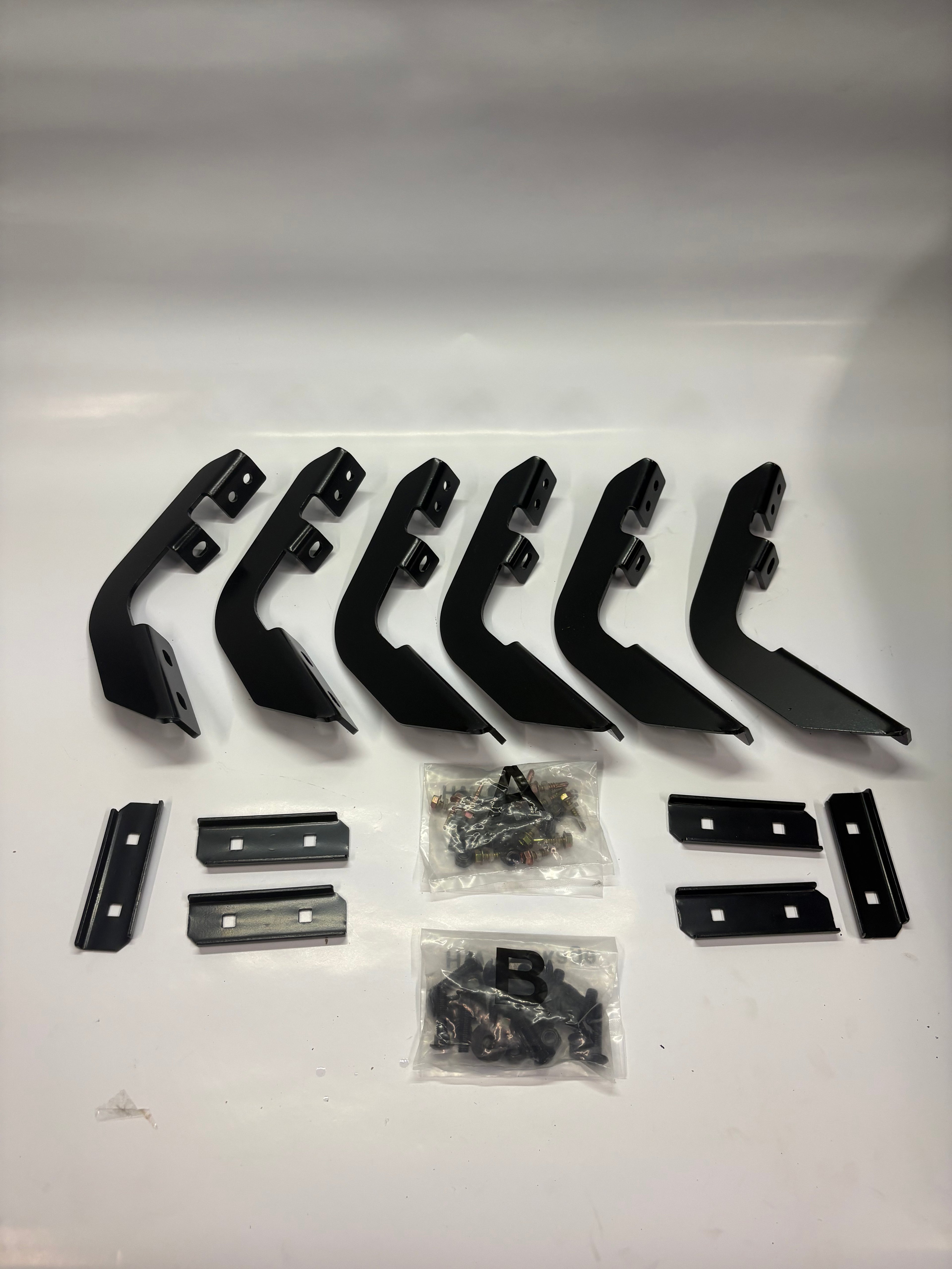 95-04 Toyota Tacoma 6pcs w/ hardware and sliders New Iboard Style Running Boards Brackets