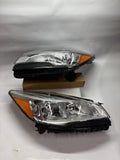 13-16 Ford Escape Chrome Amber OE Style Headlights