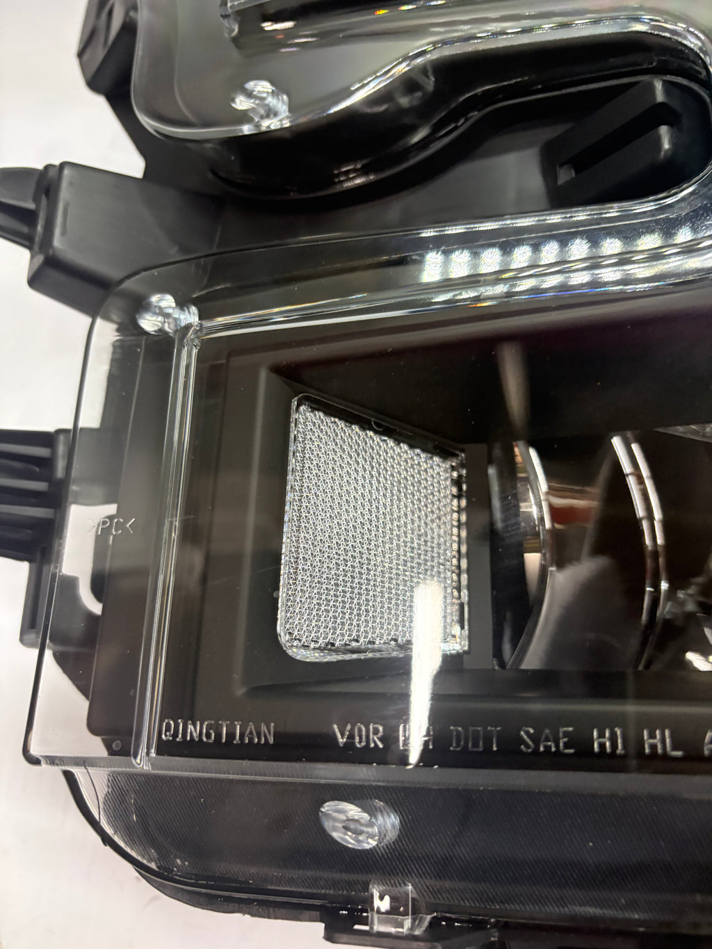 Hl-OH-F15015-BK-CL1 15-17 Ford F-150 Black Housing Clear Reflector Halogen Headlights