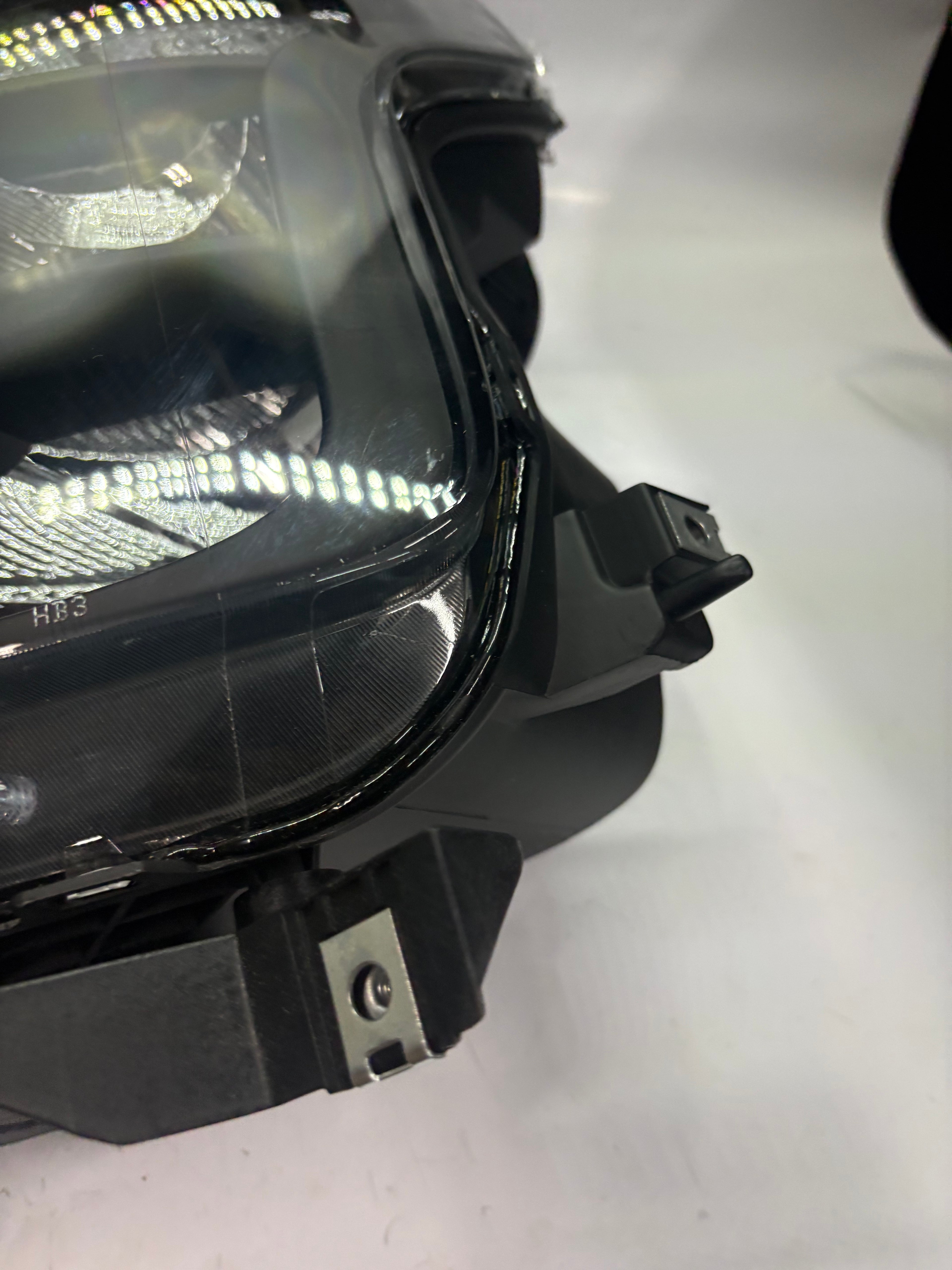 Hl-OH-F15015-BK-CL1 15-17 Ford F-150 Black Housing Clear Reflector Halogen Headlights