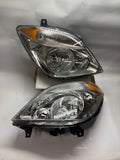 HL-OH-SPTR07-CH-AM-ASIS 07-13 Dodge Freightliner / Mercedes Benz Sprinter Chrome Amber Headlights Left Side Loose Housing