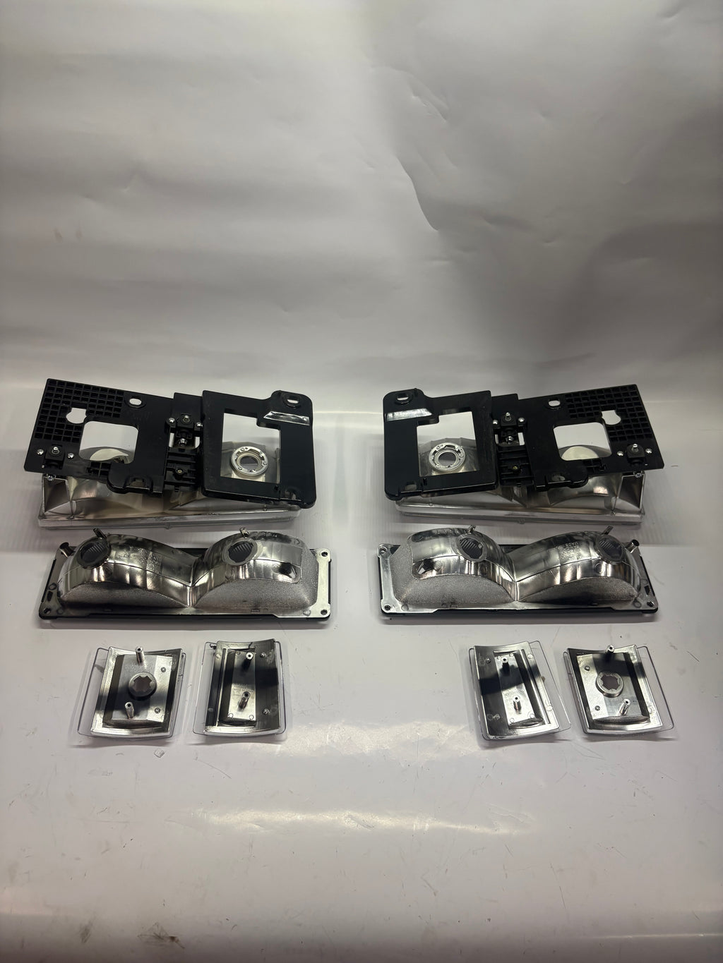 1995-2000 GMC Yukon, Chevrolet/GMC C/K series trucks/Suburbans Chrome Amber Headlights