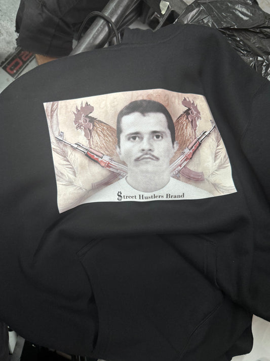 Mencho Money Back black sweater