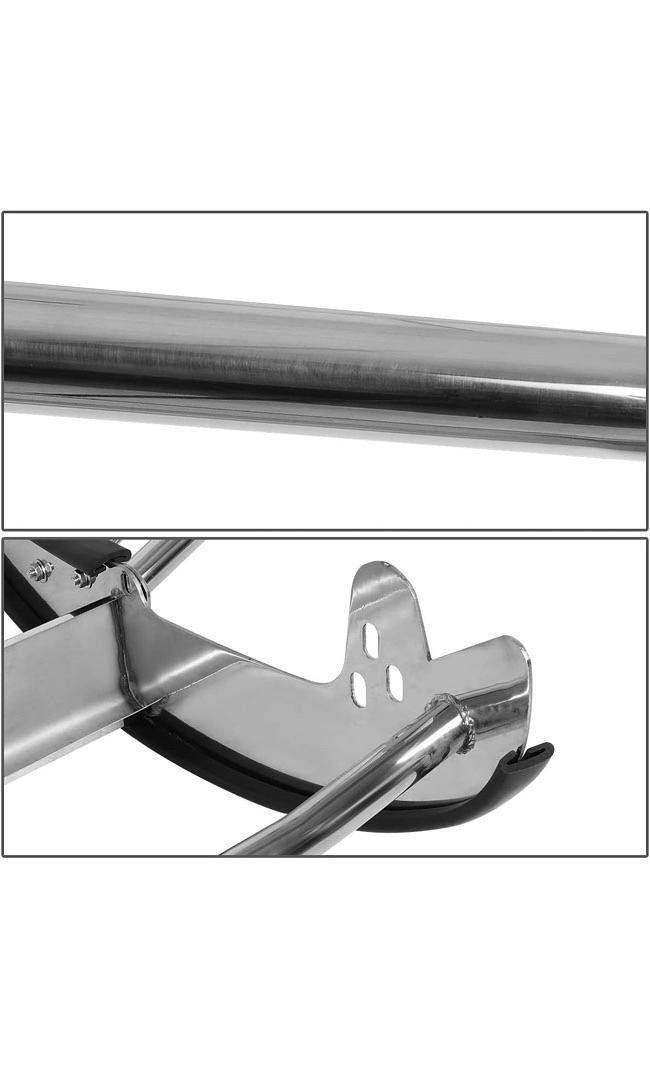 Stainless Steel Front Bumper Brush Grille Guard 11-14 Silverado 2500HD/3500HD GRILL-G-076-SS