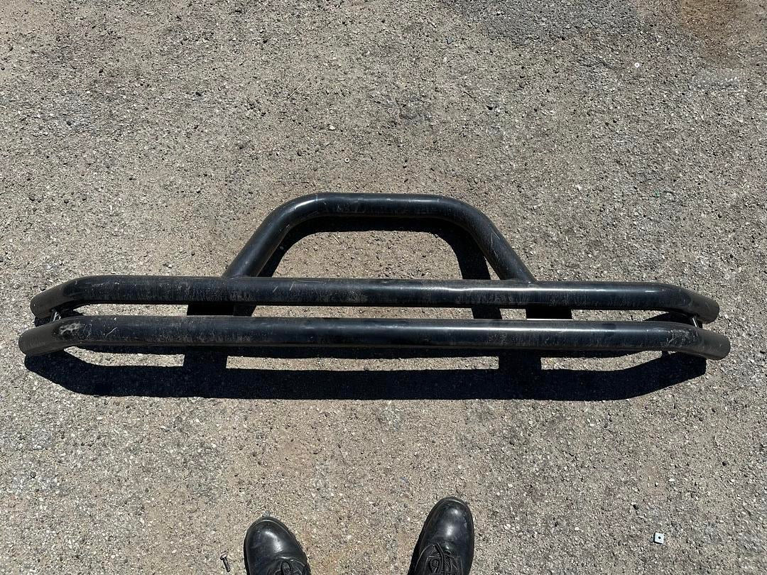 Front Tube Bumper Off Road Black  87-06 Jeep Wrangler 4X4-T121-BK