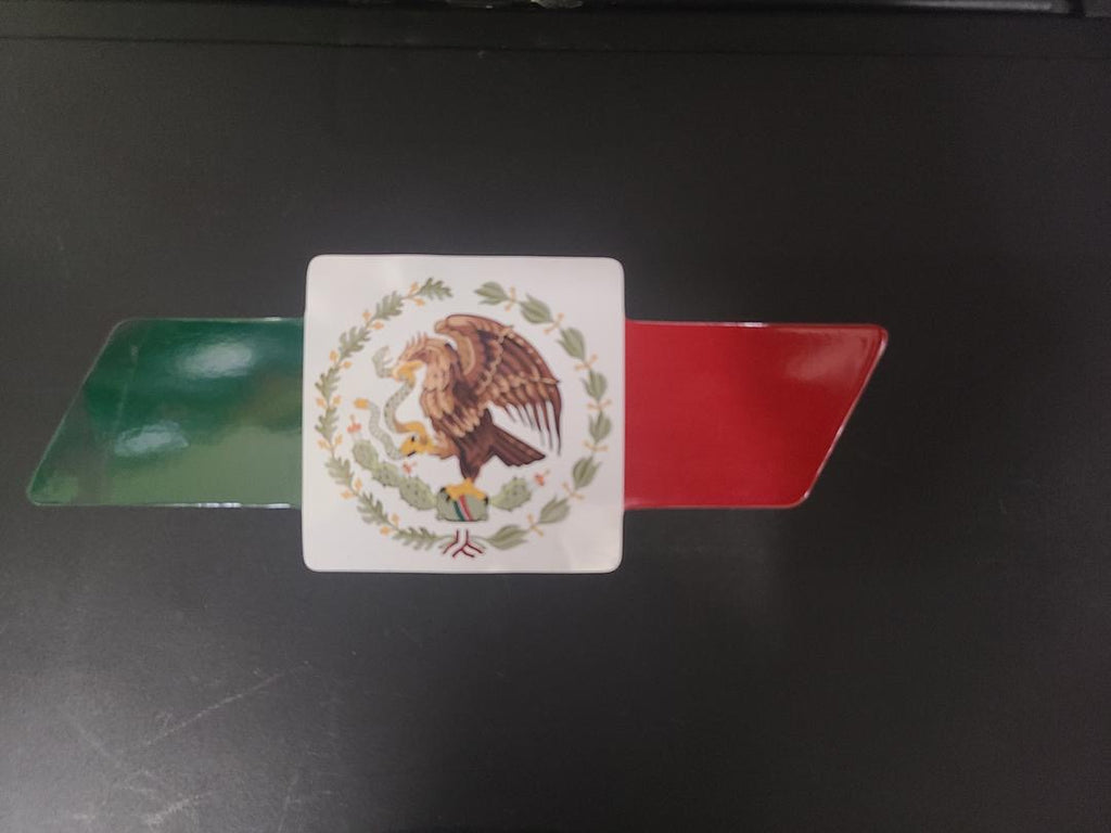 Mexico Flag sticker 8x4