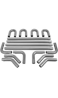 16PCS 2.25 INCHES OD DIY CUSTOM MANDREL EXHAUST PIPE KIT STRAIGHT & BEND