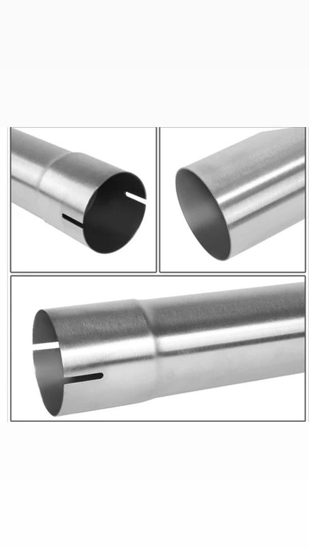 8-Pieces 2.5” OD Custom Mandrel-Bends Exhaust Pipe Kit ZTL-25SS-8P