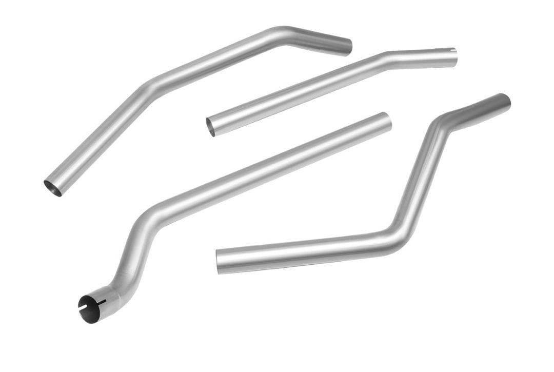 Rear 2.25" Outlet Dual Tail Pipe Muffler Back Exhaust System 1983 to 2004 Chevy S10 TAILP-S1083