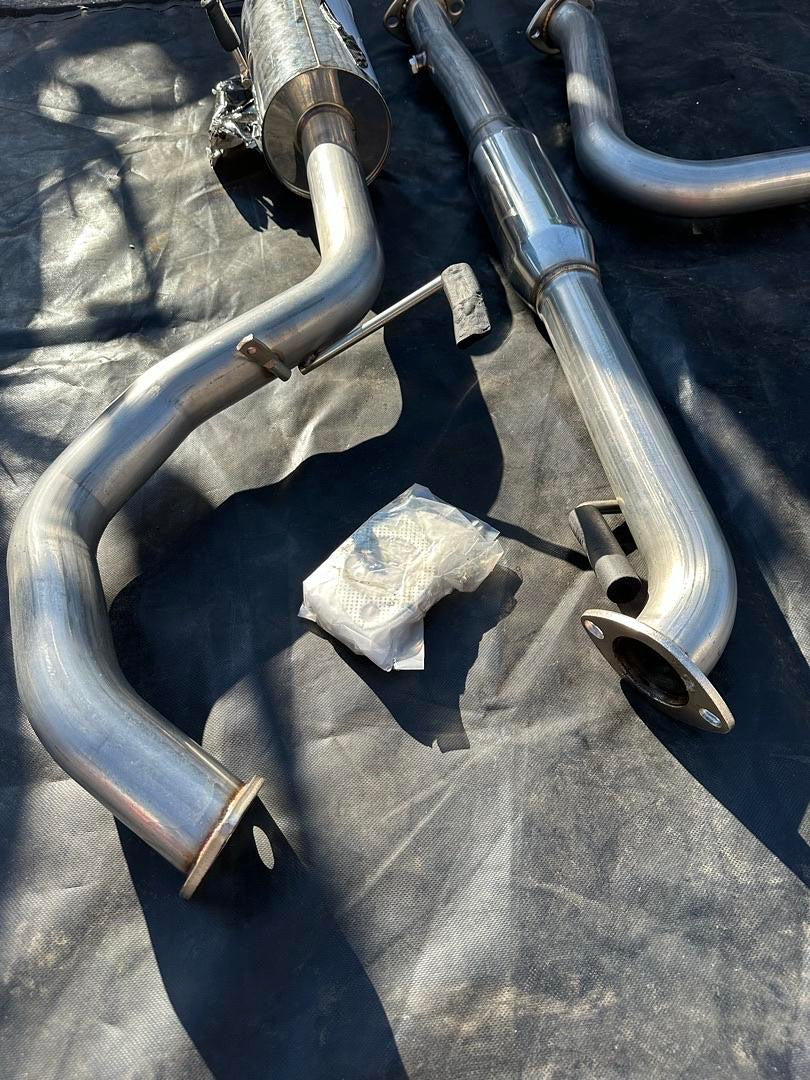 Cat Back Exhaust System 99-03 Mitsubishi Galant DS/ES/LS 2.4L SOHC 4G64 l4 Engines ONLY CBE-GALANT99-L4