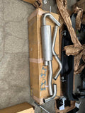 07-11 JEEP WRANGLER MUFFLER CATBACK EXHAUST SYSTEM SINGLE TIP STAINLESS STEEL