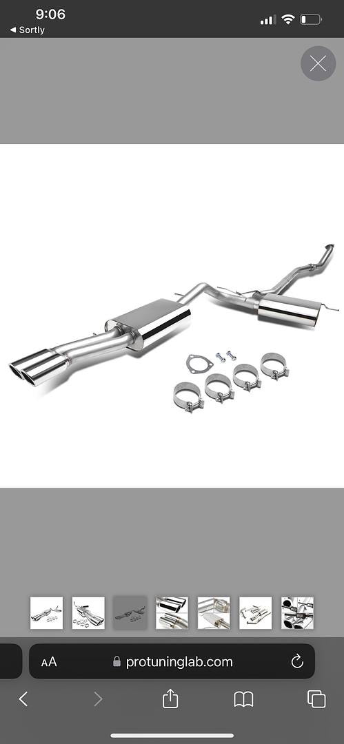 4" Dual Round Muffler Tip Catback Exhaust System 97-01 Audi A4 3DR/4DR 1.8L Turbo FWD CBE-AUDIA497-F-18L