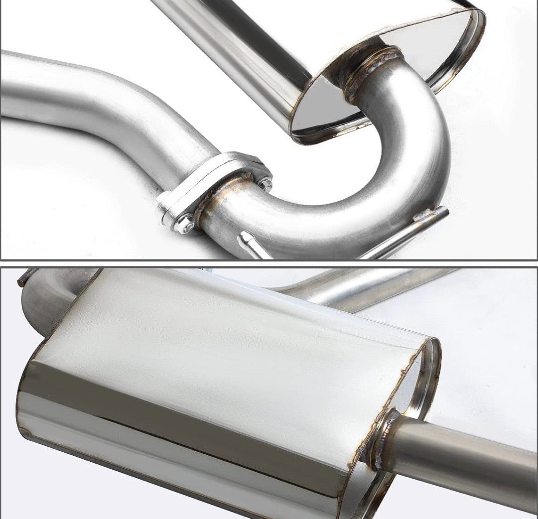 catback exhaust 07-13 Jeep Patriot CBE-JPAT-24L
