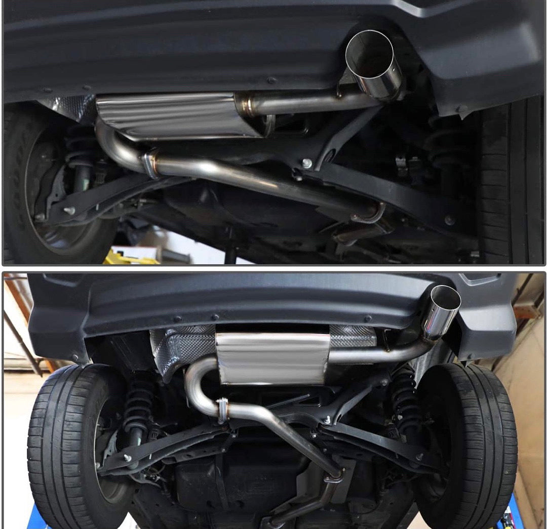 catback exhaust 07-13 Jeep Patriot CBE-JPAT-24L