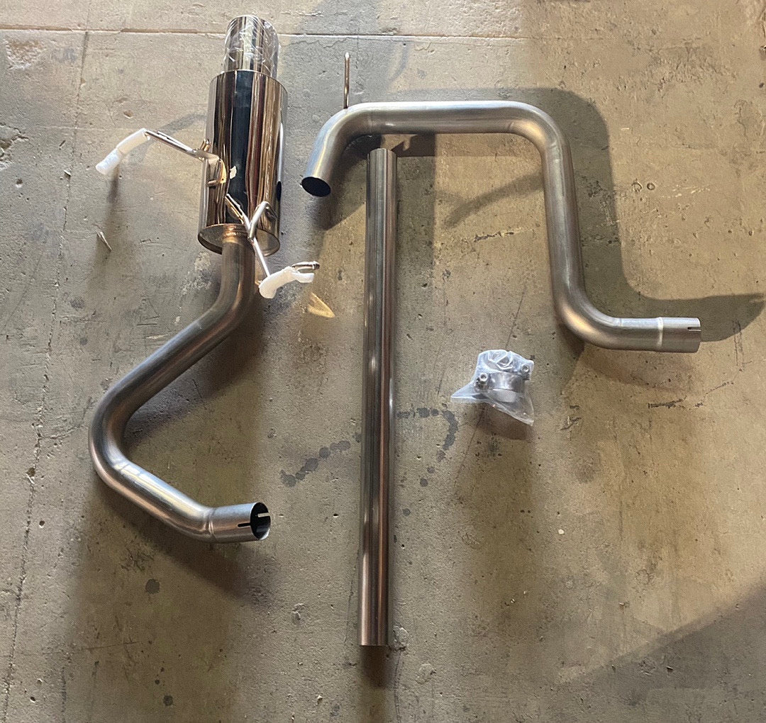 catback exhaust 01-06 chrysler pt cruiser 2.4l CBE-CPTC99-NRT