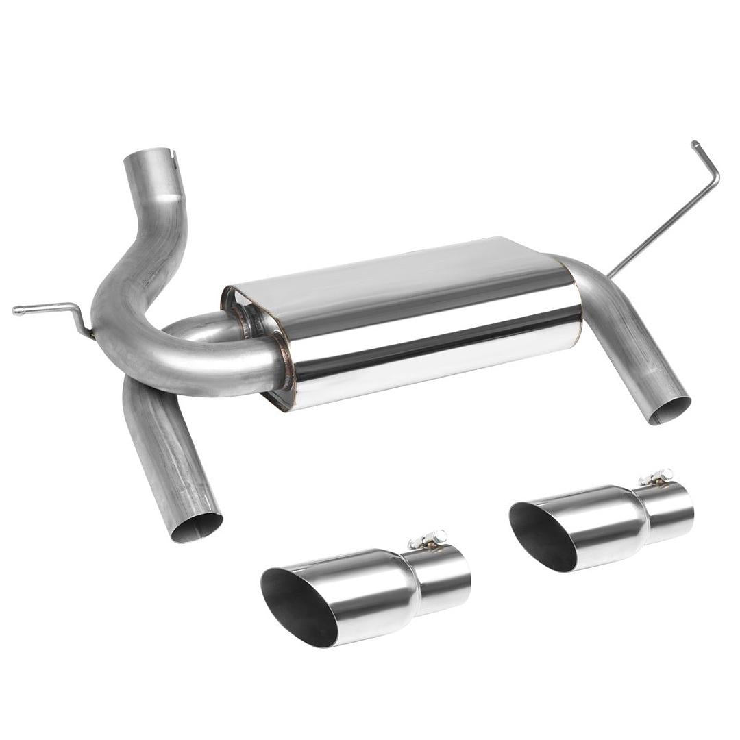 catback exhaust 07-16 Jeep Wrangler CBE-JCW07V6