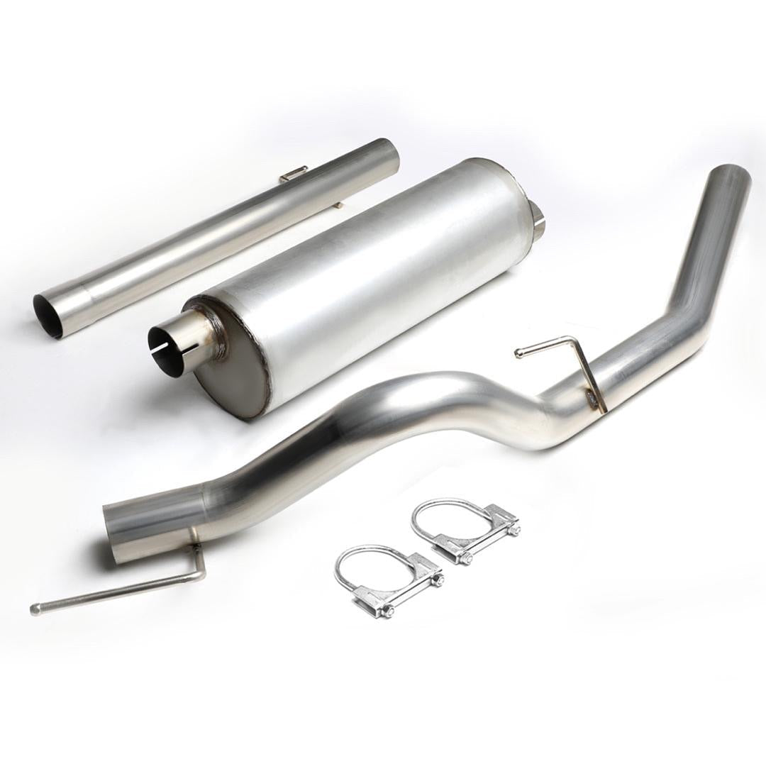 10-14 FORD F-150 6.2L EXTENDED CAB 3-INCH STRAIGHT THROUGH MUFFLER CATBACK EXHAUST SYSTEM