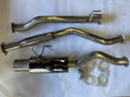 02-05 HONDA CIVIC SI STAINLESS 4"TIP CATBACK MUFFLER EXHAUST
