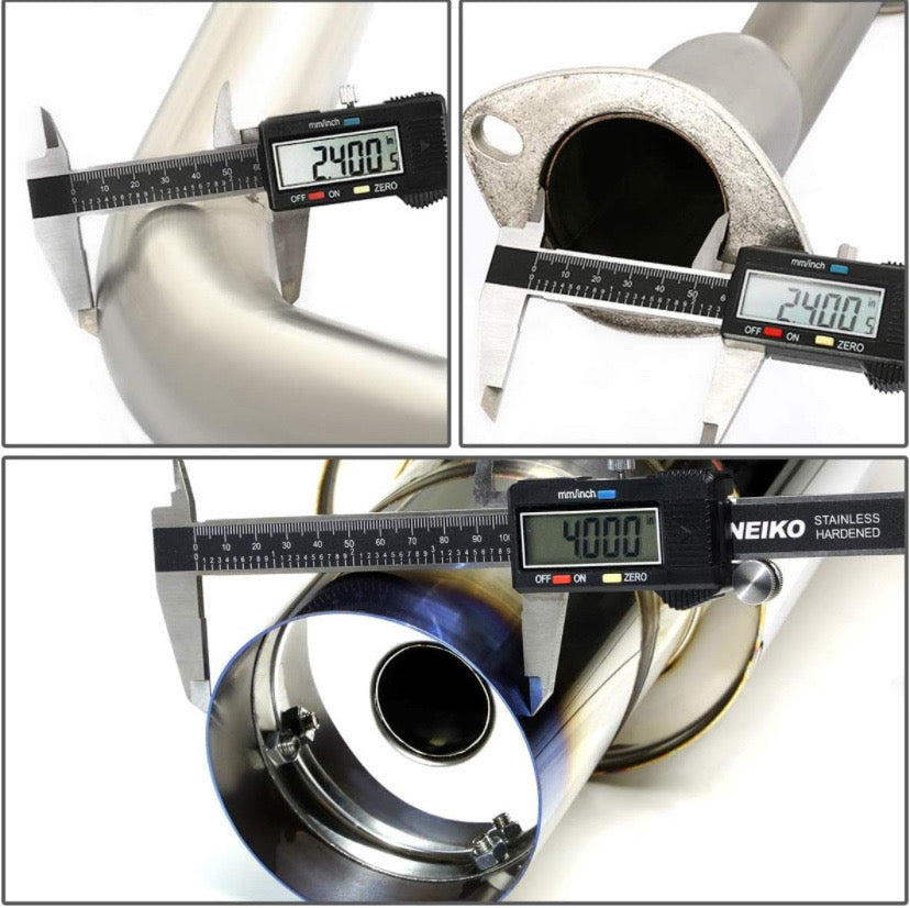 06-11 HONDA CIVIC EX/LX/DX CATBACK EXHAUST SYSTEM