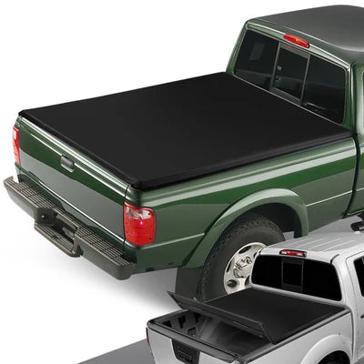 6FT 1993 - 2004 FORD RANGER STYLE SIDE / FLARE-SIDE / STEP-SIDE TRI-FOLD SOFT COVER 6FT