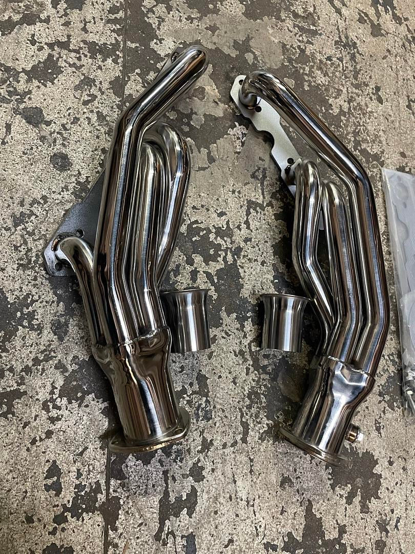 92-00 GMC/CHEVY C/K SERIES GMT400 HIGH PERFORMANCE 4-2-1 DESIGN STAINLESS STEEL EXHAUST HEADER WITH Y-PIPE