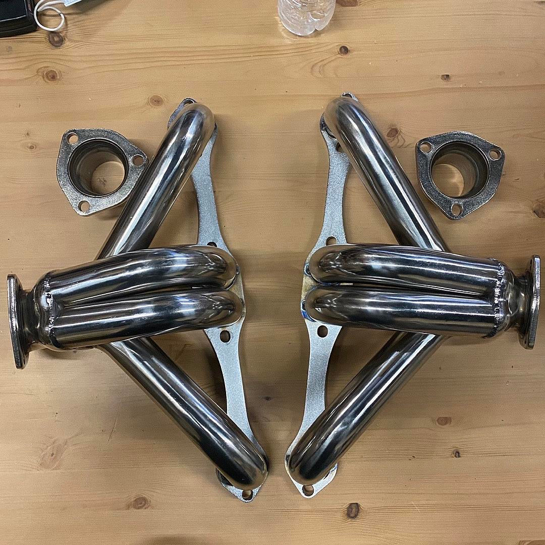 66-96 CHEVY SMALL BLOCK HUGGER HEADERS 283 305 327 350 400 V8 ENGINES