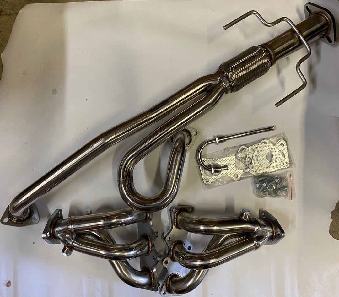 93-97 FORD PROBE GT HATCHBACK 2DR MAZDA MX-6 LS COUPE HEADERS STAINLESS STEEL