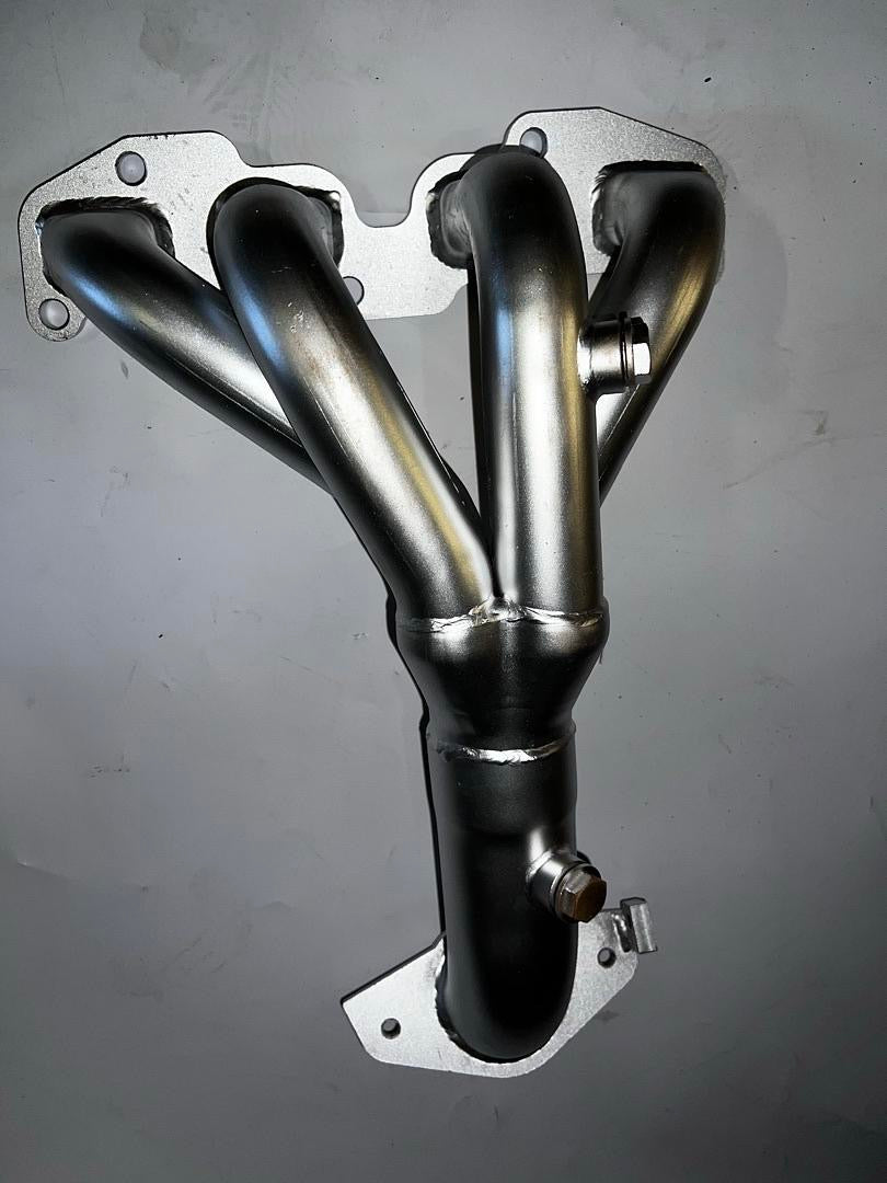 Performance 4-1 Design Stainless Steel Exhaust Header Kit (Silver Ceramic Coated) 02-06 Nissan Altima HDC-NA02-L4