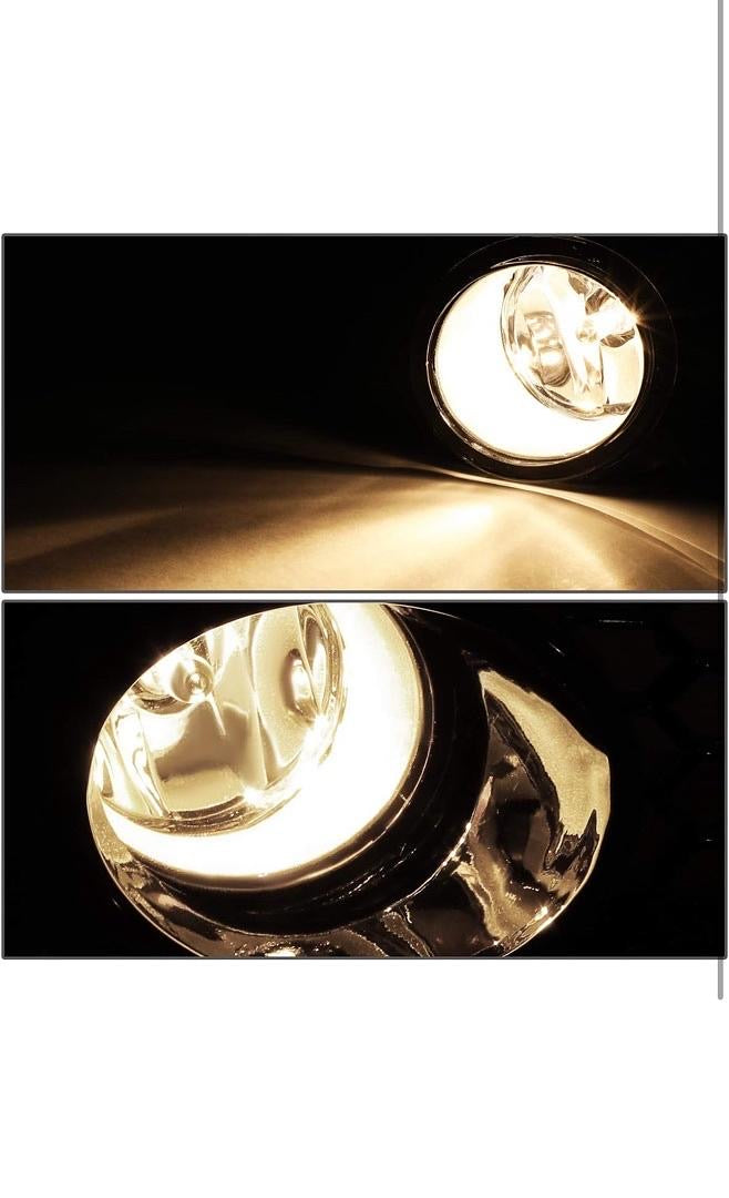 FOG LIGHT WITH BEZEL & SWITCH DRIVER & PASSENGER SIDE ENHANCE VISIBILITY [COMPATIBLE WITH 16-18 IM]