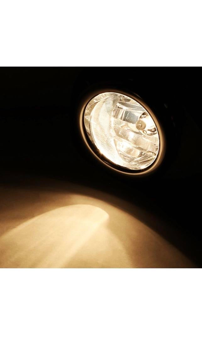 FOG LIGHT WITH SWITCH DRIVER & PASSENGER SIDE ENHANCE VISIBILITY [COMPATIBLE WITH 15-16 YARIS 2/4 DR HATCHBACK]