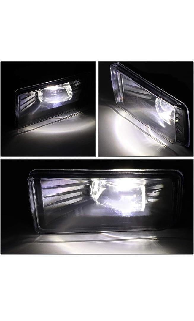 FOG LIGHT WITH SWITCH DRIVER & PASSENGER SIDE ENHANCE VISIBILITY [COMPATIBLE WITH 14-15 CHEVY SILVERADO 1500]